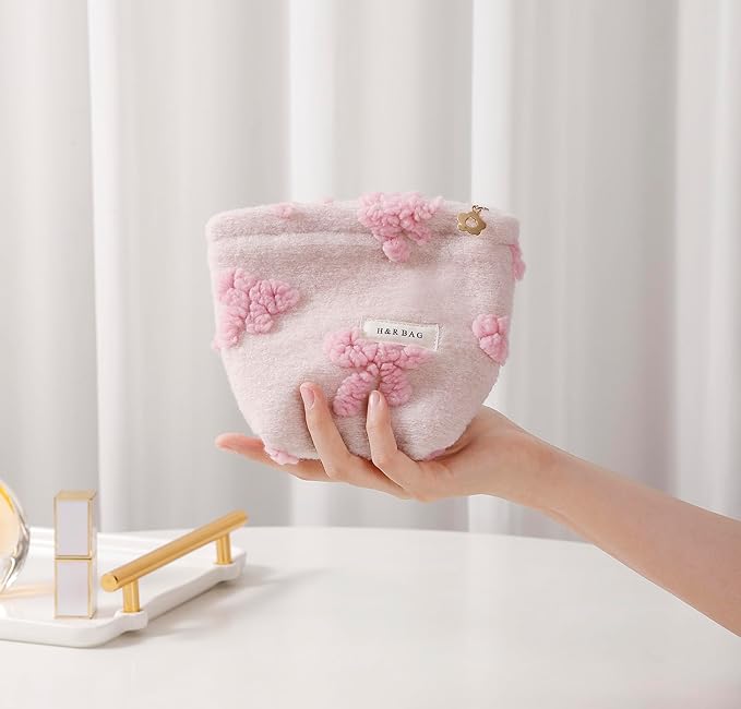getgto 2 Pcs Makeup Bags, Large Cosmetic Bag Travel Toiletry Bag