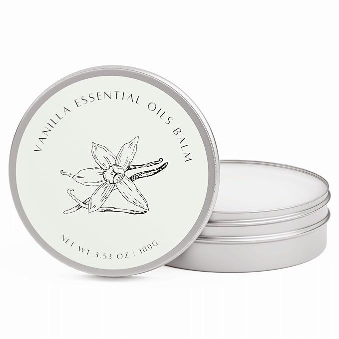 benatu Rose Oil Massage Balm for Dry Skin Care, Scented Body Butter with Vitamin E for Women and Men, Moistening & Firming Body Oil, Blends with Cedar, Ylang Ylang