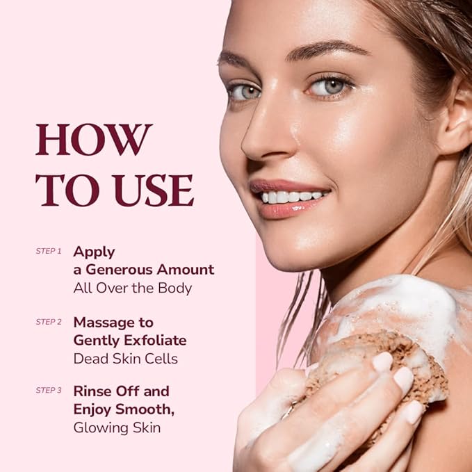 HIMALAYA PINKSALT Daily Scrub & Body Wash 21.1oz