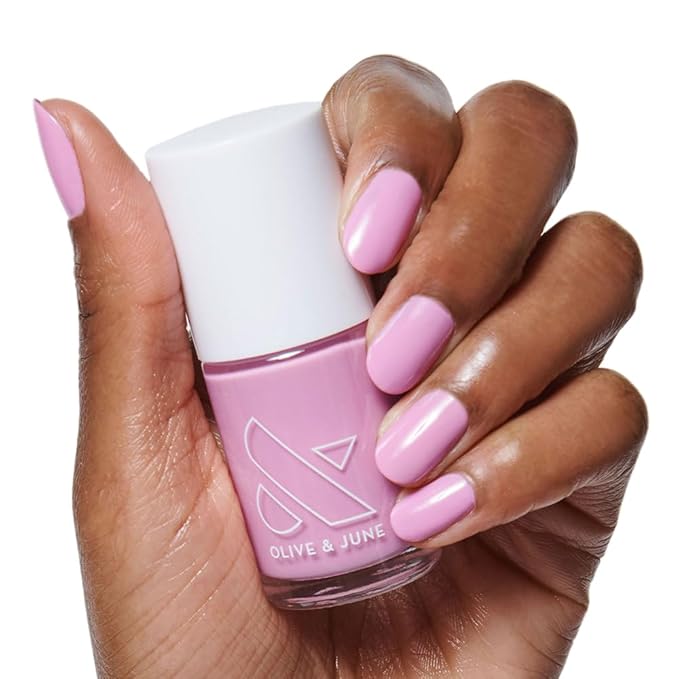 Olive & June Long Lasting Nail Polish, JM Pinky Lavender