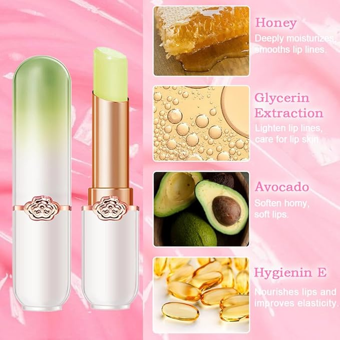 PH Color Changing Lipstick, Magic Lipstick, Moisturizing Pink Lip stick