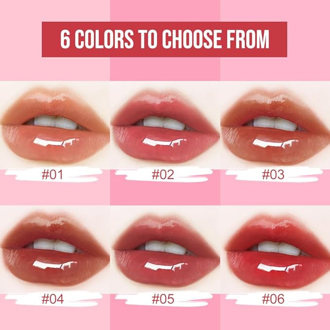 Hxssll Dual-Ended Lip Stain & Lip Oil – 2-in-1 Matte Color and Hydrating Gloss, Long-Lasting Non-Sticky Lip Tint, Nourishing Moisture & Glassy Shine for Day-to-Night Looks 03#
