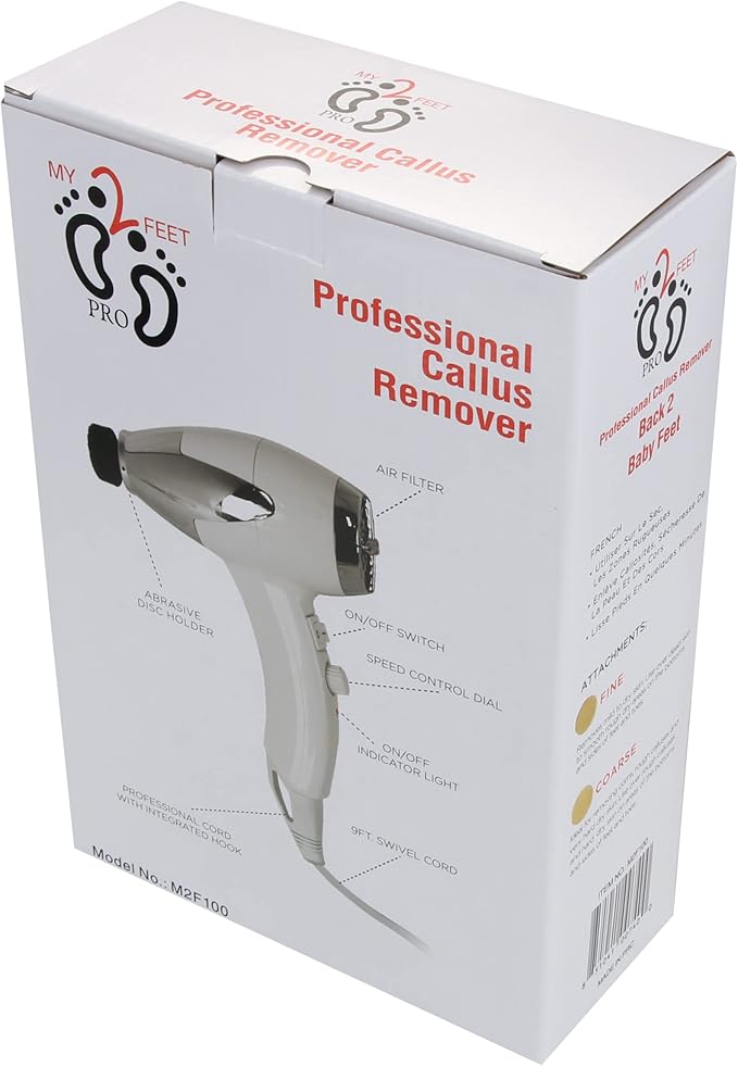 My2Feet Professional Electric Callus Remover+Replacement Disks