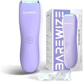 BAREWIZE Bikini Trimmer for Women, Pubic Hair Trimmer, Waterproof, USB-C Rechargeable, LED Light, Replaceable Blade, Electric Razors for Women, Electric Lady Shaver (Amethyst Purple)