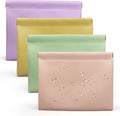 Muswelf 7.1"×5.5" Magnetic Large Purse Pouches, Small Makeup Bag for Purse