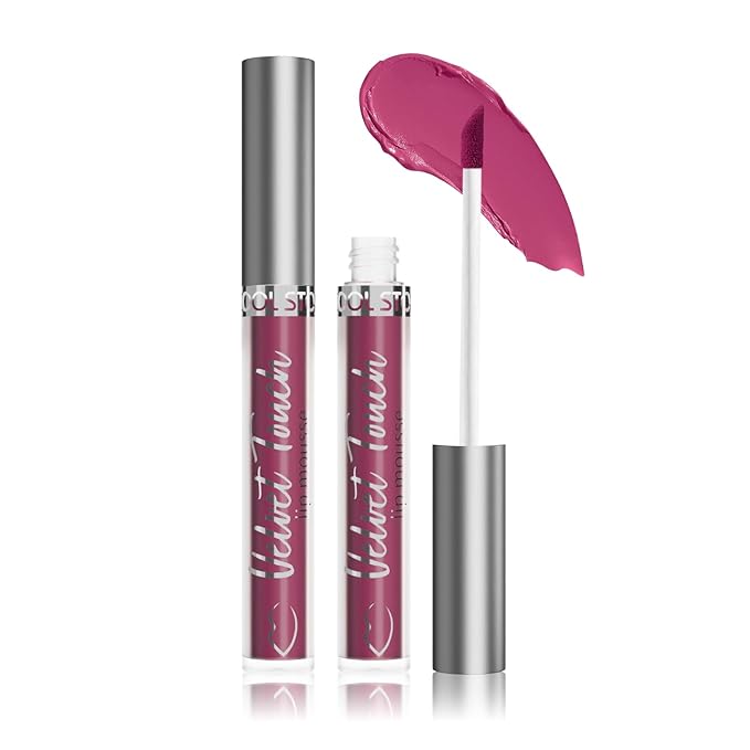 COOL STORY Mauve Purple Velvet Lip Mud Lip Mousse, Waterproof Transfer‑Proof Matte Lipstick, High Pigment Long‑Wearing Lip Color for Daily Makeup,Shade #07 Lavender Dream