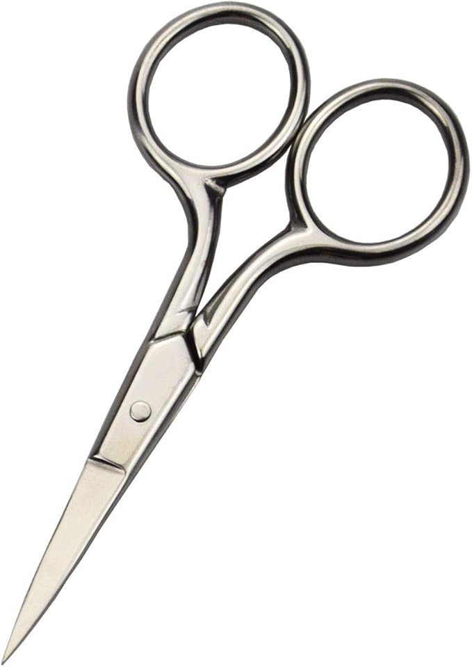 Motanar Professional Grooming Scissors for Men Facial Hair Removal