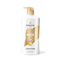 Pantene Conditioner, Daily Moisture Renewal - Pro-V Nutrients for Dry, Color-Treated, Straight to Curly Hair, 72 Hour Hydration & Softness, Paraben Free, Cleanses, Strengthens Bonds, 25.1 Fl Oz