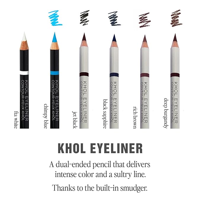 Jillian Dempsey Khôl Waterproof Eyeliner Pencil, Smudger, Black Sapphire