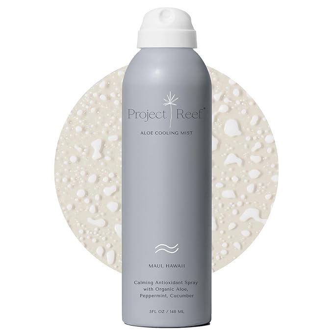 Project Reef Non-Aerosol Aloe Cooling Mist After-Sun Spray, 5 Fl oz