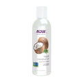 NOW Foods Solutions, Liquid Coconut Oil, Light and Nourishing, Promotes Healthy-Looking Skin and Hair, 4-Ounce