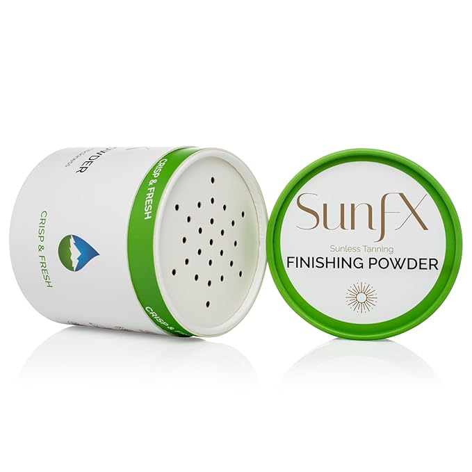 SunFX Setting Powder Post Spray Tan Crisp & Fresh 4 Ounce Pack of 1