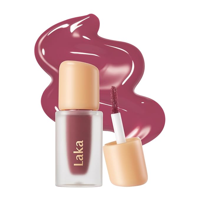 Laka Fruity Glam Lip Tint Mini Duo #102 Dewy, #120 Caffeine Rose