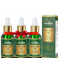 Herbishh Ginger Essential Oil For Hair Growth (30ml Each) Pack Of 3, Non Sticky, Ginger Hair Growth Serum Oil For Thicker, Strong and Glossier, Ginger Oil for Hair with Dropper