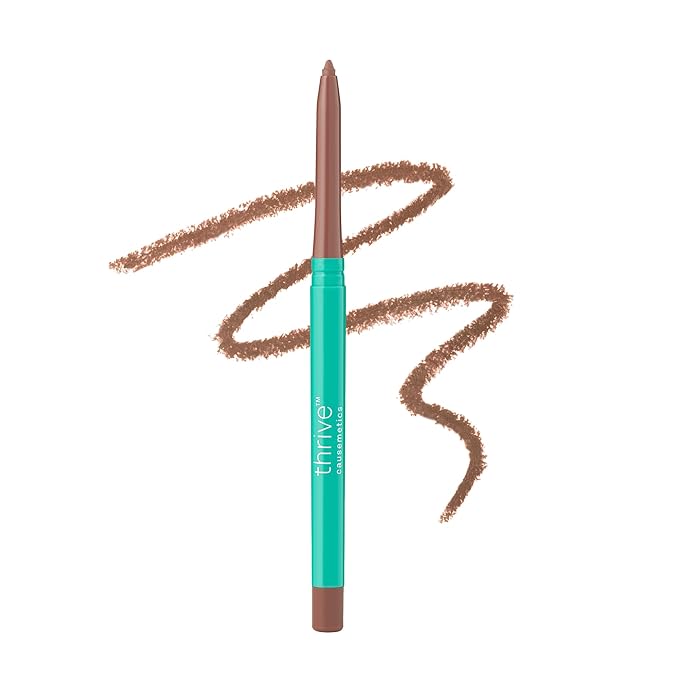 Thrive Causemetics Lip Filler Plumping Lip Liner, Mocha Shade