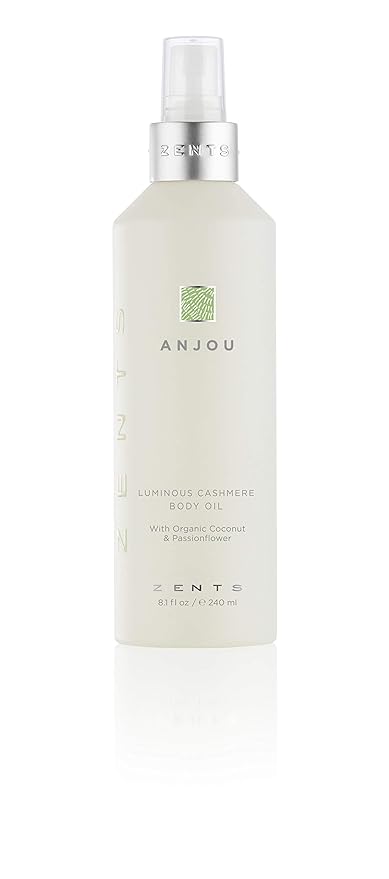 Zents Luminous Cashmere Body Oil (Anjou Fragrance) 8 fl oz