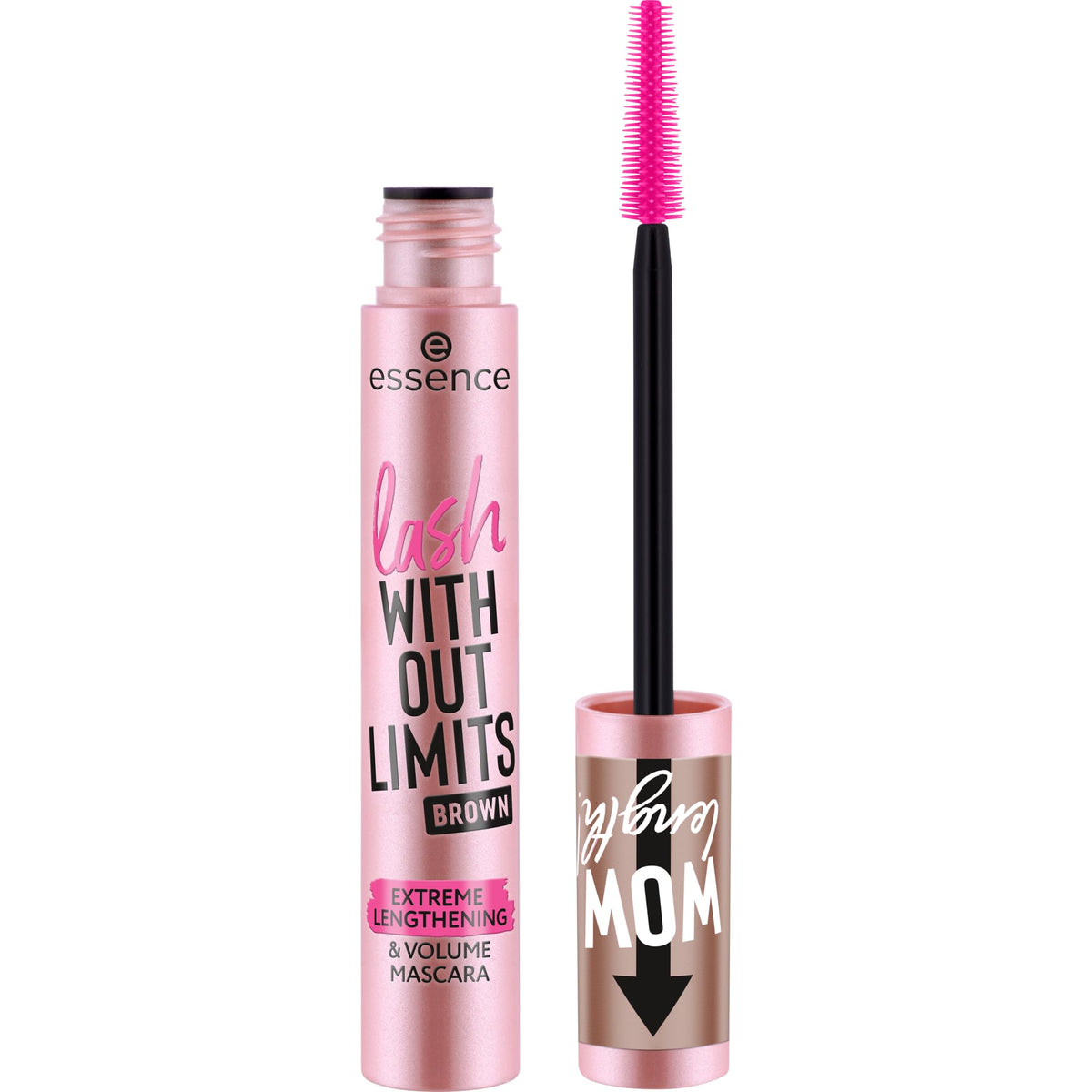 essence Lash Without Limits Extreme Lengthening & Volume Mascara, Brown
