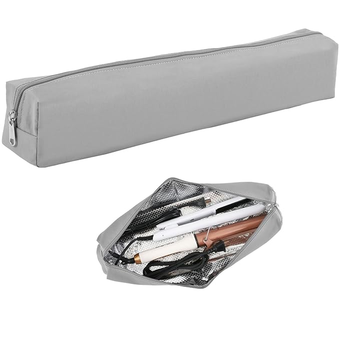 Suafrnut Professional Heat Resistant Hot Hair Tools Organizer Bag