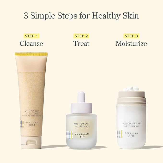 Beekman 1802 Milk Drops Ceramide Facial Serum, 0.5 fl oz
