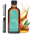 Loske Premium Moroccan Argan Treatment Hair Oil, Nourishing Treatment for Healthy, Shiny Hair, Moisturizing, Repairing, and Frizz Control Formula