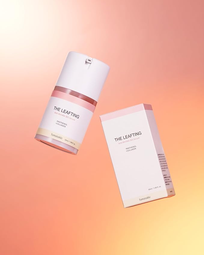 Tomotokki The Leafting Anti-Wrinkle 365 Serum 50ml(1.69fl oz) – Korean Skincare Essence – Glow Up – Even Tone Booster
