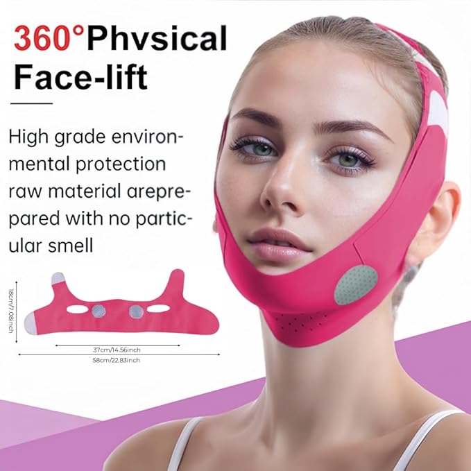 V Shaped Face Mask Chin strap for sleeping