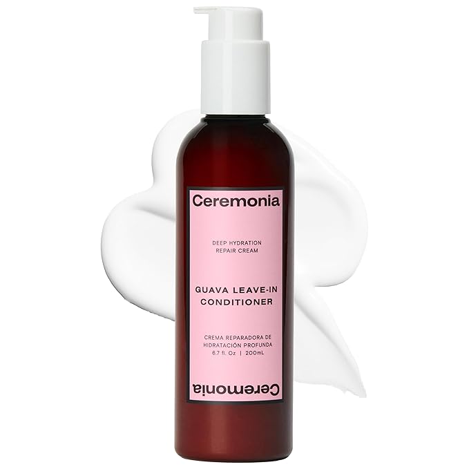 Ceremonia Guava Leave-In Conditioner | Hydration Repair Cream, 6.7 Fl Oz