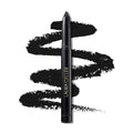LAURA GELLER NEW YORK Kajal Longwear Kohl Eyeliner Pencil – Deep Black – Smooth, Blendable Application, Long-Wearing, Non-Creasing – Infused with Caffeine & Vitamin E – Built-In Sharpener
