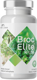 Mara Labs BrocElite Plus | Stabilized Broccoli Sulforaphane Supplement | Glyphosate Residue Free Certified – Third-Party Tested | 30 Vegan Capsules
