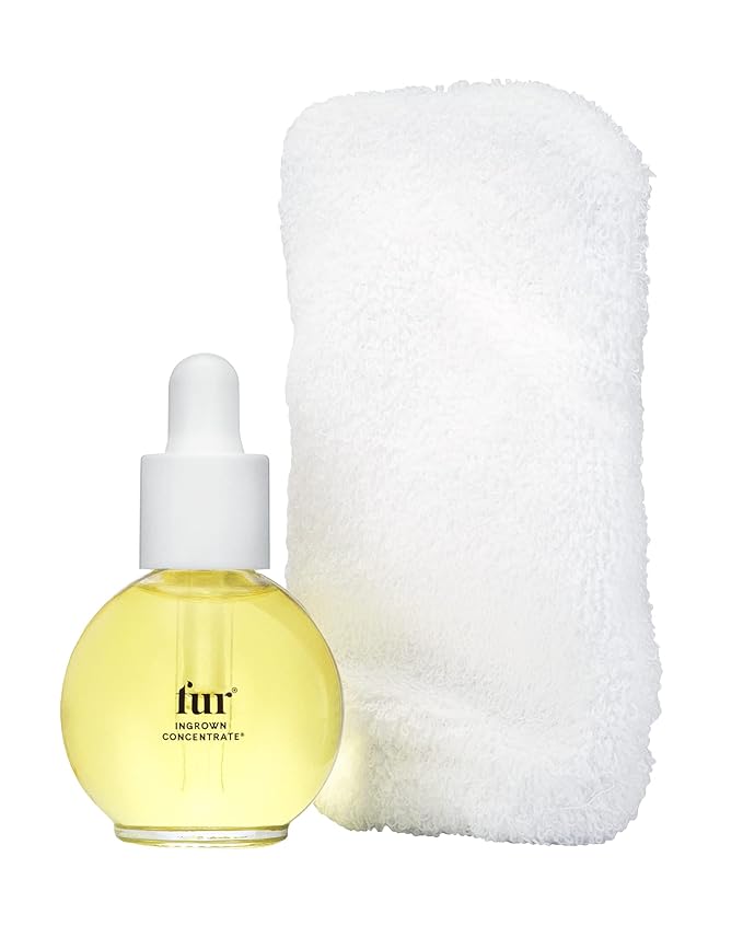 Fur Ingrown Concentrate Kit | Exfoliating Oil & Eliminator Mitt | 0.5fl oz