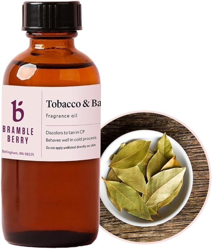 Brambleberry Tobacco Bay Leaf Fragrance Oil | for Soap, Beard Oil & Candles
