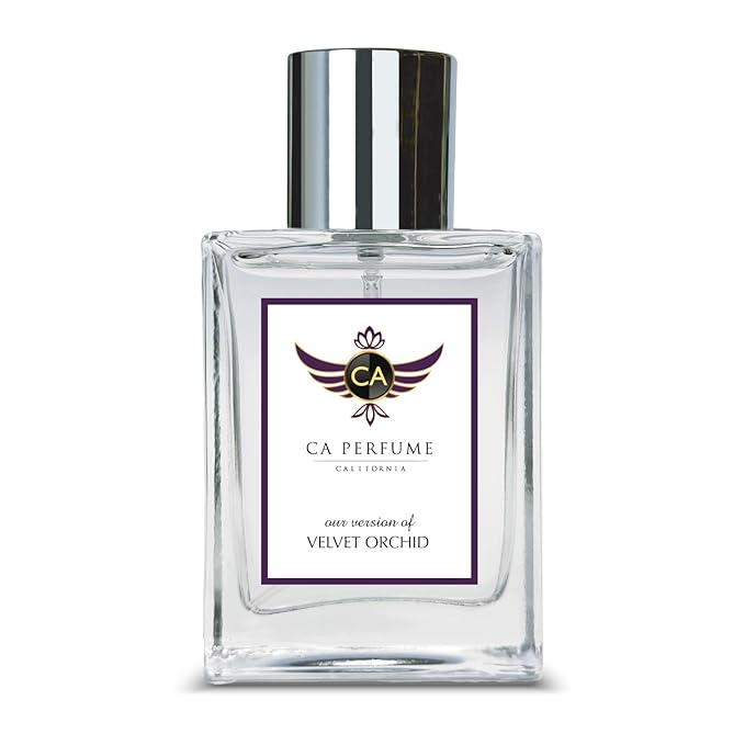 CA Perfume Impression of Velvet Orchid for Women Amber Floral Fragrance Long Lasting Perfumes for Women Eau De Parfum 1.7 Fl Oz 50ml