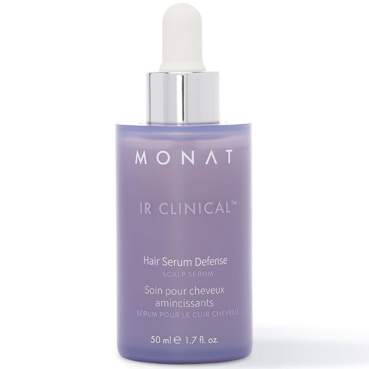 MONAT IR Clinical™ Hair Thinning Defense Serum – 3-Month Supply – Nourishes Scalp, Reduces Breakage, Boosts Hair Density, and Supports Thicker, Fuller-Looking Hair with Lightweight, Non-Greasy Formula