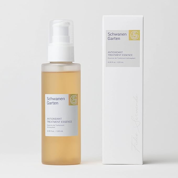 Schwanen Garten Antioxidant Treatment Essence, Skin Balancing Toner for face with Centella Asiatica, Hydrating, Soothing, Korean Skin Care 4.06 fl.oz 120ml