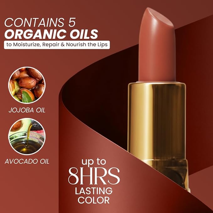 Essence Of Argan Lipstick (Teaberry)