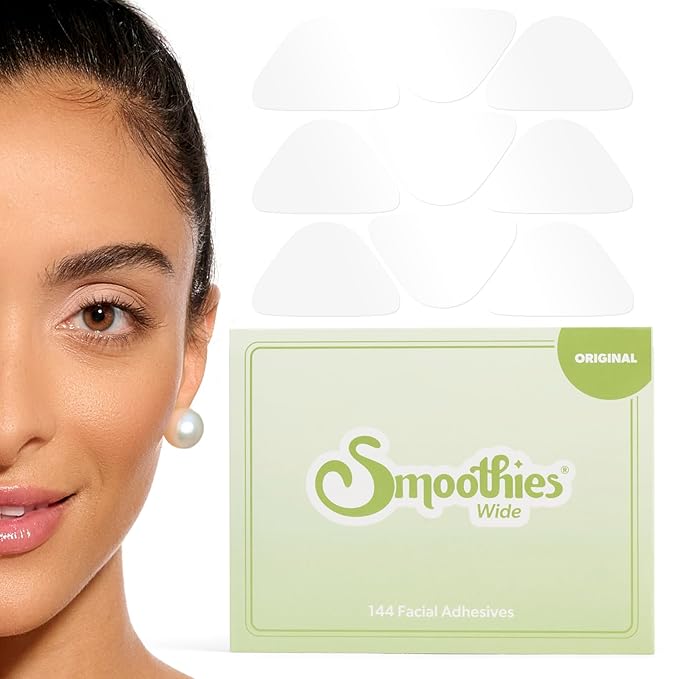 Wide Wrinkle Patches for Face Overnight, 144 Ct, Clinically Tested