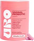 O Positiv URO Vaginal Probiotics for Women pH Balance with Prebiotics & Lactobacillus – Vaginal Health Supplement – Support Healthy Vaginal Odor & Flora, 60 Count (Pack of 1), 1 Month Supply
