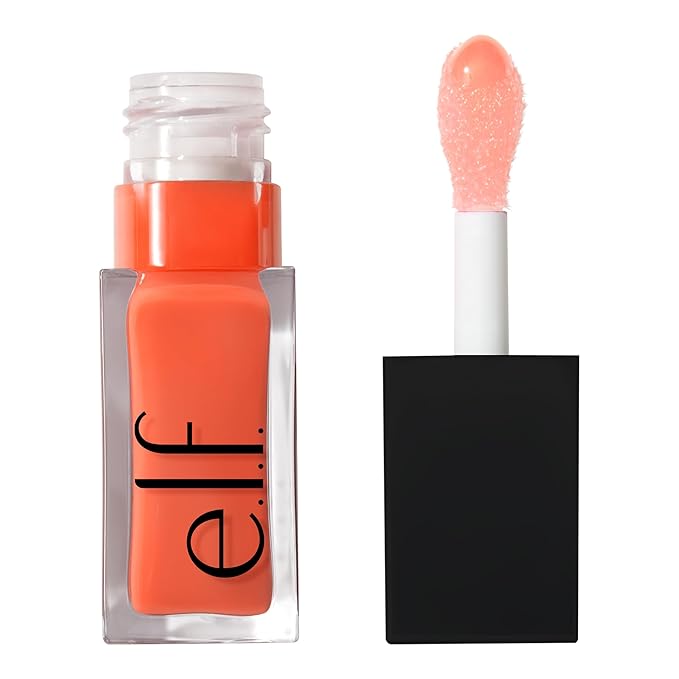 e.l.f. Glow Reviver Lip Oil, Coral Fixation