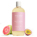 Deep Steep Passion Fruit Guava Body Wash, Hydrating Shower Gel with Hyaluronic Acid & Shea Butter for Sensitive Skin, Bodywash for Women & Men, 17 Fl Oz, 1-Pack