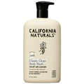 California Naturals Body Wash for Women and Men, Vitamin E Shower Gel Cleanser, Natural, Vegan & Cruelty Free, Paraben & Sulfate Free, Moisturizing Skin, Coconut, All Skin Types, 16.5 fl oz