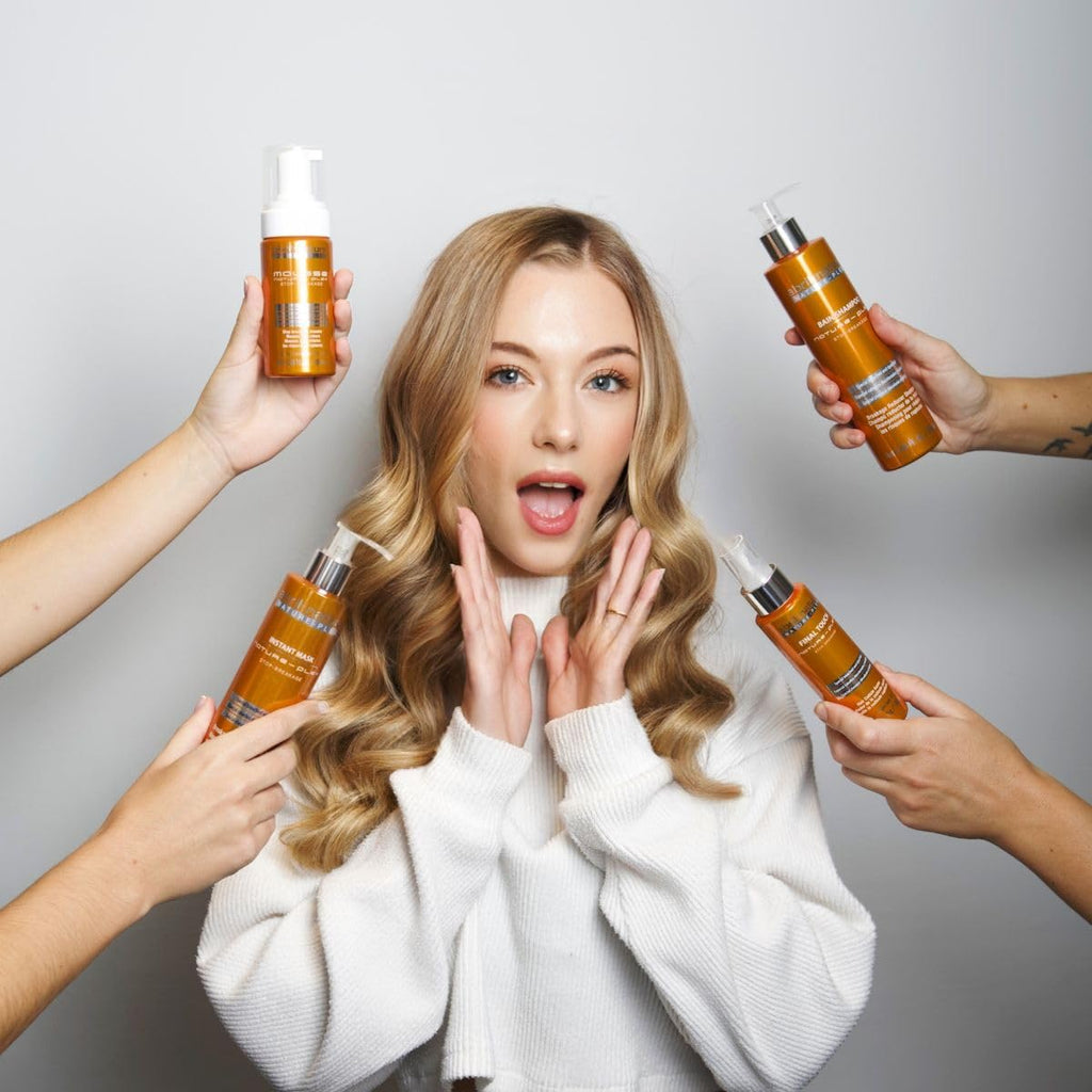 abril et nature - Nature Plex, STOP Breakage - Hydrating Hair Oil Final Touch - Finishing Serum with Hyaluronic Acid - Repairing Shine Oil for Split Ends - Leave-In - 100 ml