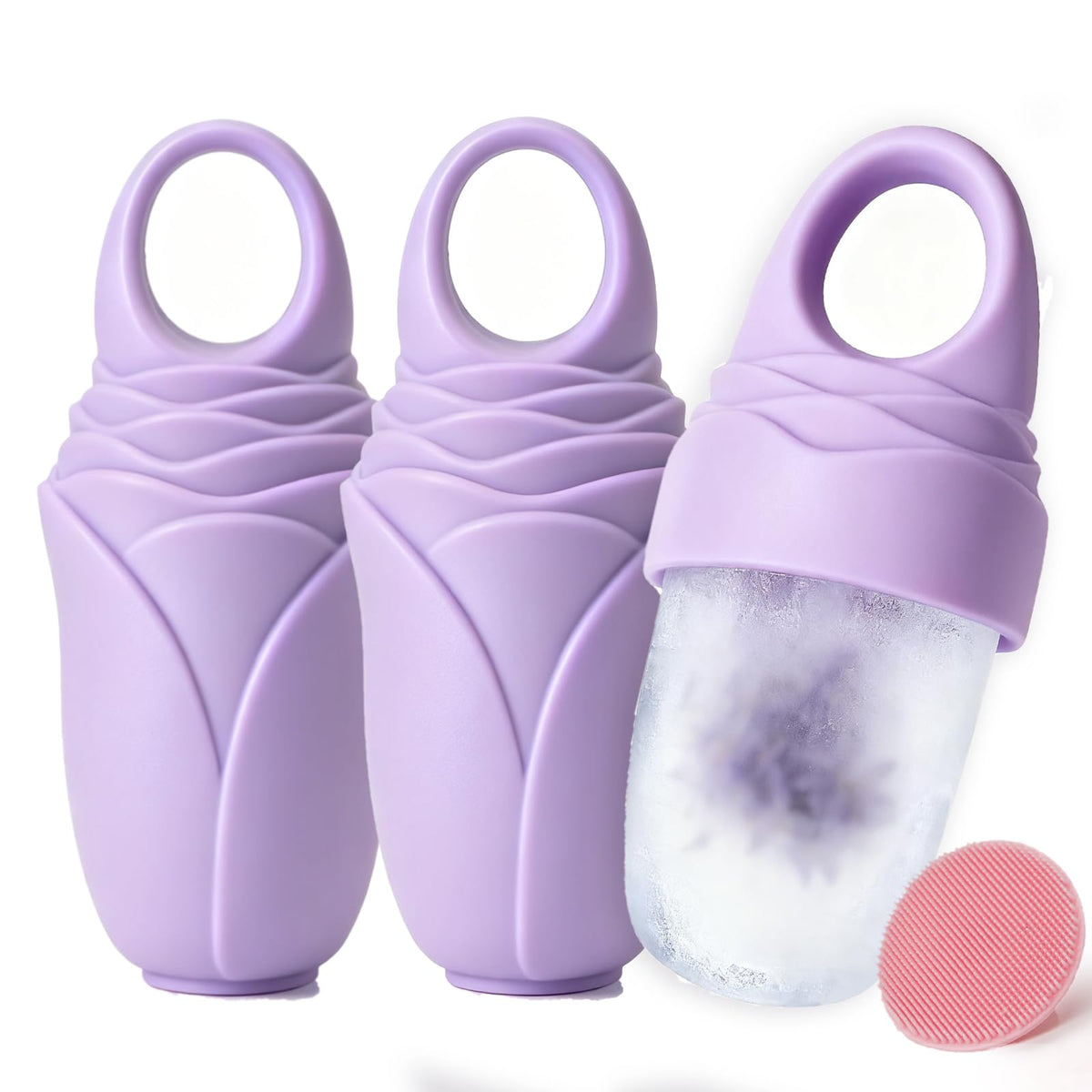 Mabnuby Ice Roller for Face and Eyes, Reusable Ice Cube Roller Tools