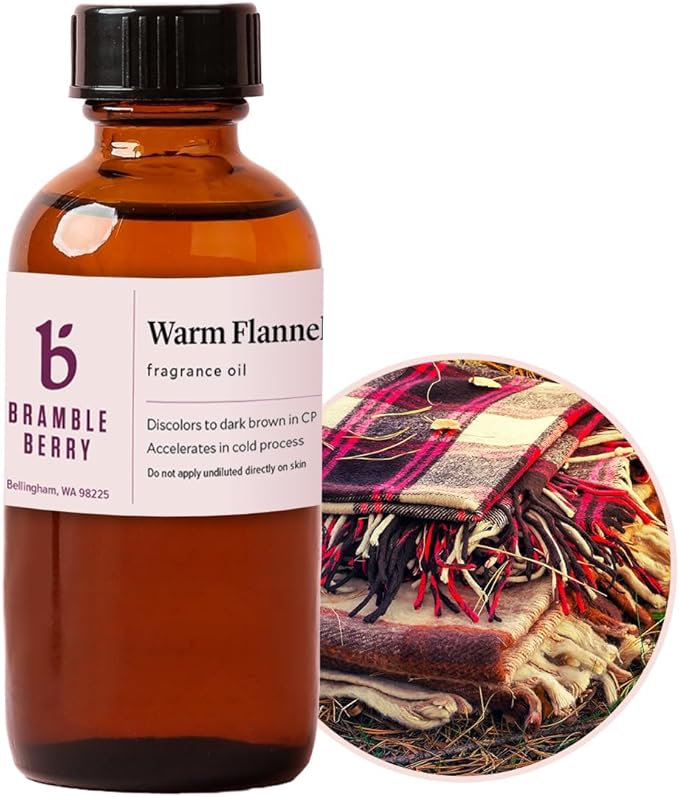 Brambleberry Warm Flannel Fragrance Oil | Amber for Soap, Candles & Lotion