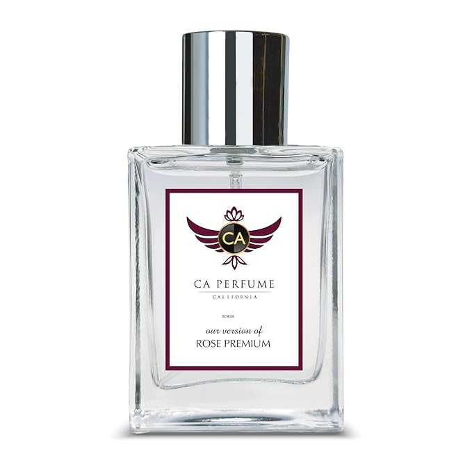 CA Perfume Originals Rose Premium for Women and Men Long Lasting Unisex Fragrance Eau De Parfum 1.7 Fl Oz 50ml