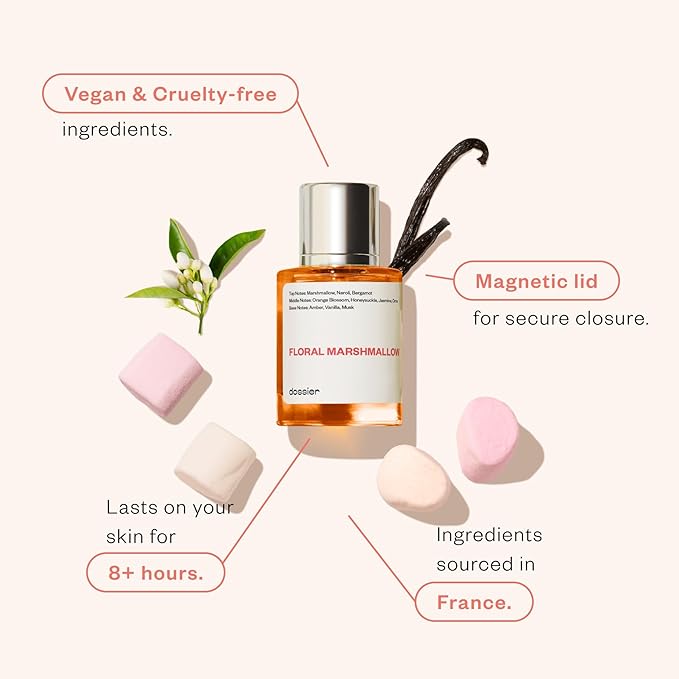 Dossier - Floral Marshmallow - Inspired by Love, Don't Be Shy - Women EDP