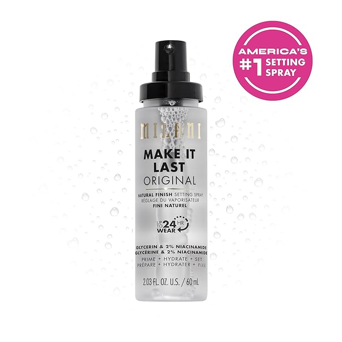 Milani Setting Spray + Primer, Make It Last Original Natural Finish
