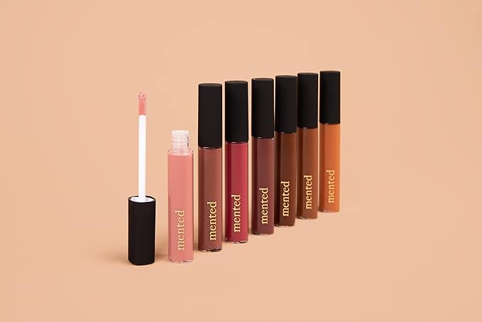 Mented Cosmetics Lip Gloss for Women Tinted Lip Balm Stain, Made in USA