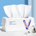 Face Towels Disposable Cotton Facial Towels,Biodegradable,100 Count