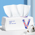 Face Towels Disposable Cotton Facial Towels,Biodegradable,100 Count