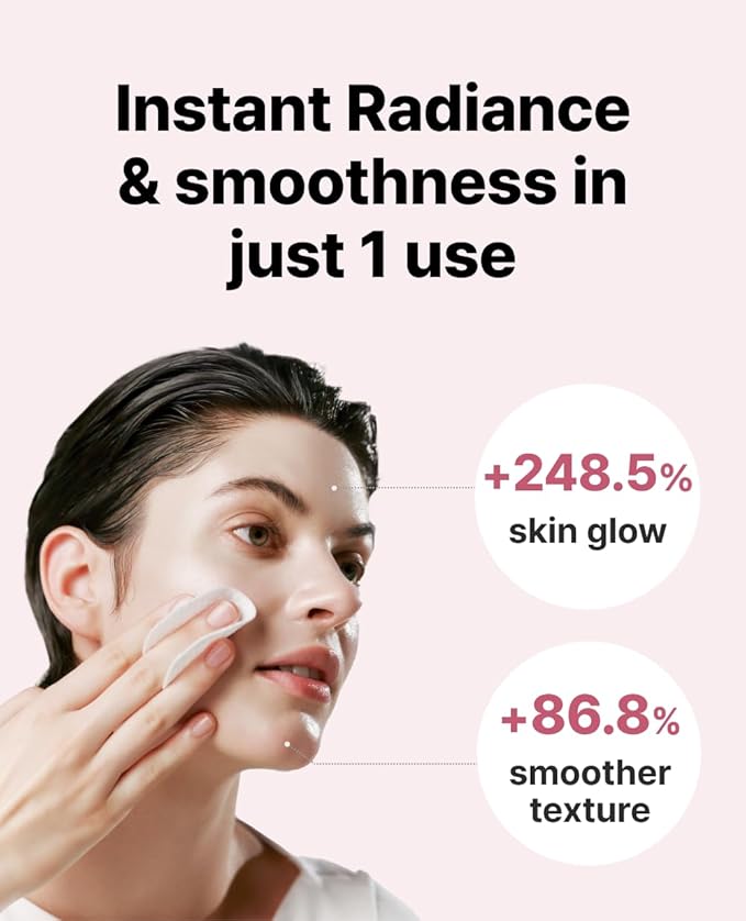Caviar AHA 3% Glow Toner, Radiance Skin, Collagen Exfoliating Glowing